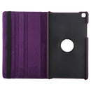 Litchi Texture Rotating ClassicBusiness Horizontal Flip Leather Case for Galaxy Tab A 8.0 T290 / T295 (2019), with Holder (Purple)