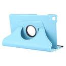 Litchi Texture Rotating ClassicBusiness Horizontal Flip Leather Case for Galaxy Tab A 8.0 T290 / T295 (2019), with Holder (Sky Blue)