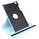 Litchi Texture Rotating ClassicBusiness Horizontal Flip Leather Case for Galaxy Tab A 8.0 T290 / T295 (2019), with Holder (Sky Blue)