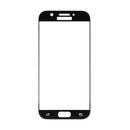 For Galaxy A7 (2017) / A720 0.33mm 9H Surface Hardness Silk-screen Full Screen Tempered Glass Screen Protector(Black)