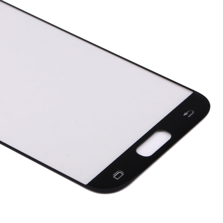 For Galaxy A7 (2017) / A720 0.33mm 9H Surface Hardness Silk-screen Full Screen Tempered Glass Screen Protector(Black)