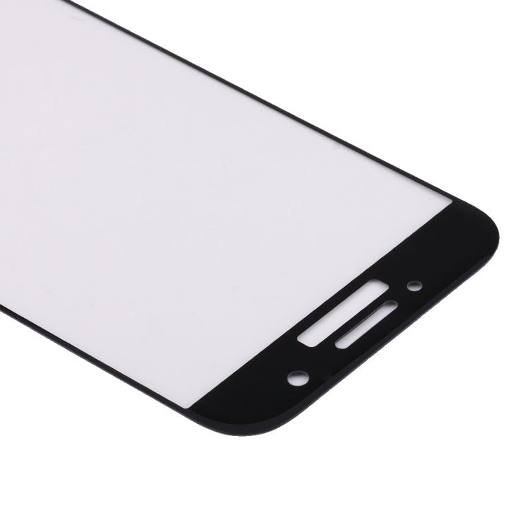 For Galaxy A7 (2017) / A720 0.33mm 9H Surface Hardness Silk-screen Full Screen Tempered Glass Screen Protector(Black)