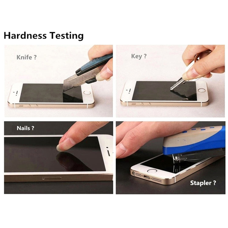 For Galaxy A7 (2017) / A720 0.33mm 9H Surface Hardness Silk-screen Full Screen Tempered Glass Screen Protector(Black)