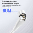 1m USB to USB-C / Type-C 540 Degree Rotating Magnetic Charging Cable (Black)