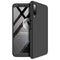 GKK Three Stage Splicing Full Coverage PC Case for Samsung Galaxy A7 (2018) (Black)