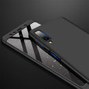GKK Three Stage Splicing Full Coverage PC Case for Samsung Galaxy A7 (2018) (Black)
