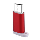 Type-C Male to Micro USB 2.0 Female Converter Adapter, For Galaxy S8 & S8 + / LG G6 / Huawei P10 & P10 Plus / Oneplus 5 / Xiaomi Mi6 & Max 2 /and other Smartphones(Red)