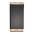 for Galaxy S7 Edge / G935A Original LCD Screen and Digitizer Full Assembly with Frame & Charging Port Board & Volume Button & Power Button(Gold)