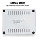 008 Multi-function DC5V/10A (Max) Output 6 Ports USB Detachable Charging Station Smart Charger(Silver)