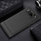 For Galaxy Note 8 Carbon Fiber TPU Brushed Texture Shockproof Protective Back Cover Case (Black)