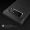 For Galaxy Note 8 Carbon Fiber TPU Brushed Texture Shockproof Protective Back Cover Case (Red)