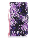 Lily Pattern Horizontal Flip Leather Case for Galaxy A20e, with Holder & Card Slots & Wallet