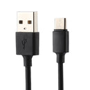 5V 2.1A Intelligent Identification USB Charger with 1m USB to USB-C / Type-C Charging Cable, EU Plug, For Galaxy S8 & S8 + / LG G6 / Huawei P10 & P10 Plus / Xiaomi Mi 6 & Max 2 and other Smartphones(Black)