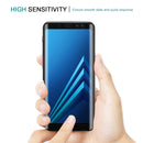 For Galaxy A8 (2018) 3D Curved Edge 9H Hardness Tempered Glass Screen Protector(Black)