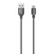 WK WDC-092 2m 2.4A Max Output Full Speed Pro Series USB to Micro USB Data Sync Charging Cable(Black)