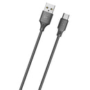 WK WDC-092 2m 2.4A Max Output Full Speed Pro Series USB to USB-C / Type-C Data Sync Charging Cable(Black)