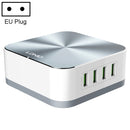 LDNIO A8101 8 x USB Ports QC3.0 Smart Travel Charger, EU Plug(Grey)