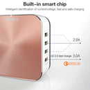 LDNIO A8101 8 x USB Ports QC3.0 Smart Travel Charger, UK Plug(Grey)