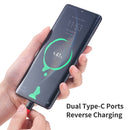 ROCK Z11 3A Type-C / USB-C to Type-C Hi-tensile Sync Round Charging Cable, Length: 100cm (Black)