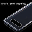 0.75mm Ultrathin Transparent TPU Soft Protective Case for Samsung Galaxy S10 Plus