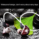 QKZ CK5 HIFI In-ear Star with The Same Music Headphones (Red)