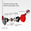 QKZ CK6 HIFI In-ear Plastic Material Music Headphones (Blue)