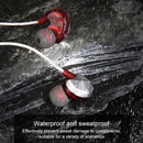 QKZ CK6 HIFI In-ear Plastic Material Music Headphones (Red)