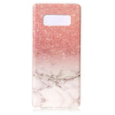 For Galaxy Note 8 Marble Pattern TPU Shockproof Protective Back Cover Case
