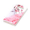 For Galaxy Note 8 Cherry Pink White Marble Pattern TPU Shockproof Protective Back Cover Case