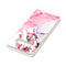 For Galaxy Note 8 Cherry Pink White Marble Pattern TPU Shockproof Protective Back Cover Case