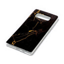 For Galaxy Note 8 Black Marble Pattern TPU Shockproof Protective Back Cover Case