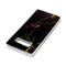 For Galaxy Note 8 Black Marble Pattern TPU Shockproof Protective Back Cover Case
