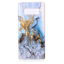 For Galaxy Note 8 Blue Marble Pattern TPU Shockproof Protective Back Cover Case