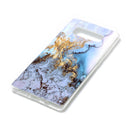 For Galaxy Note 8 Blue Marble Pattern TPU Shockproof Protective Back Cover Case