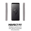 GOOSPERY SOFT FEELING for Galaxy S9 TPU Drop-proof Soft Protective Back Cover (Grey)