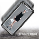 For Galaxy S8 Dropproof 3 in 1 Silicone sleeve for mobile phone(Black)