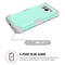 For Galaxy S8 Dropproof 3 in 1 Silicone sleeve for mobile phone (Green)