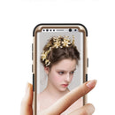 For Galaxy S8 Dropproof 3 in 1 Silicone sleeve for mobile phone (Gold)