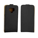For Samsung Z4 Vertical Flip Leather Protective Back Cover Case with Card Slot(Black)
