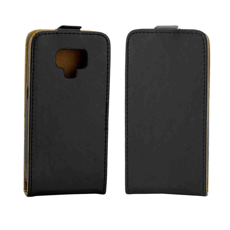 For Samsung Z4 Vertical Flip Leather Protective Back Cover Case with Card Slot(Black)