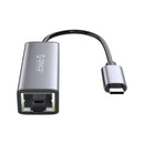 ORICO XC-R45 USB-C / Type-C to RJ45 Gigabit Ethernet LAN Network Adapter Cable, Total Length: 15cm