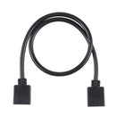 3 Pin 5V Motherboard AURA RGB PC Cooling Extension Cable for Asus, Length: 30cm (Black)