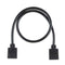 3 Pin 5V Motherboard AURA RGB PC Cooling Extension Cable for Asus, Length: 30cm (Black)