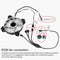 3 Pin 5V Motherboard AURA RGB PC Cooling Extension Cable for Asus, Length: 30cm (Black)