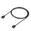 3 Pin 5V Motherboard AURA RGB PC Cooling Extension Cable for Asus, Length: 1m (Black)