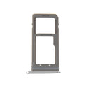 SIM Card Tray and Micro SD Card Tray for Galaxy S7 Edge / G935(Silver)