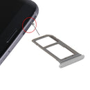 SIM Card Tray and Micro SD Card Tray for Galaxy S7 Edge / G935(Silver)