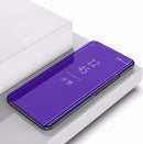 For Galaxy S7 Edge / G935 Horizontal Flip PU+PC Protective Case with Sleep / Wake-up Function(Purple Blue)