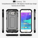 For Galaxy S6 / G920 Tough Armor TPU + PC Combination Case (Grey)