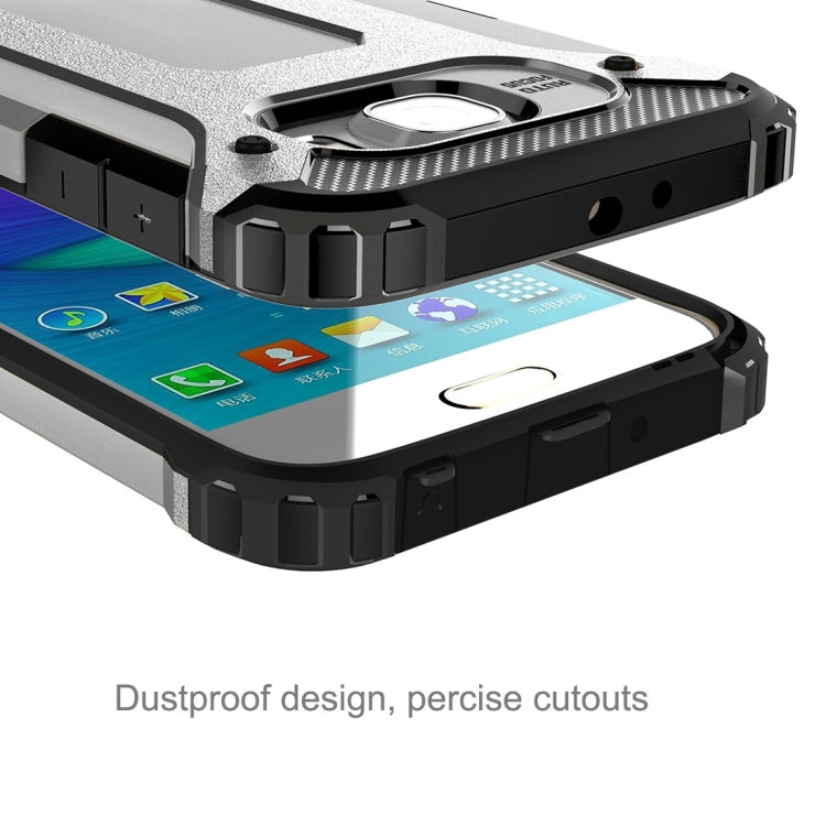 For Galaxy S6 / G920 Tough Armor TPU + PC Combination Case (Silver)